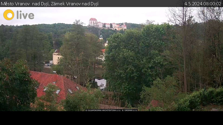 Město Vranov  nad Dyjí - Zámek Vranov nad Dyjí - 4.5.2024 v 08:00