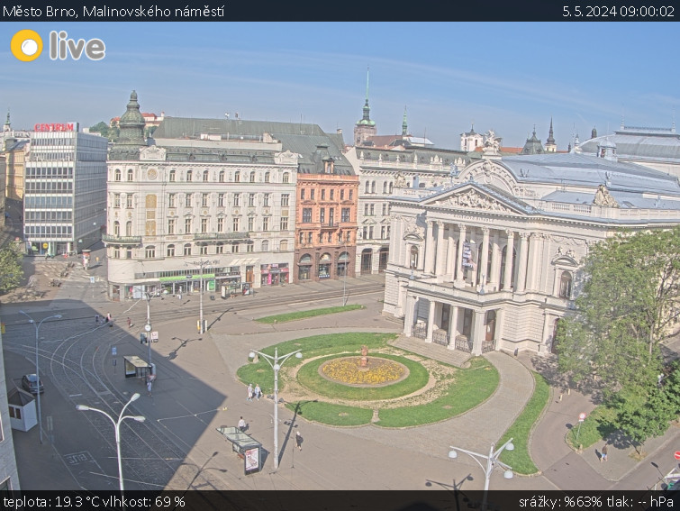 Město Brno - Malinovského náměstí - 5.5.2024 v 09:00