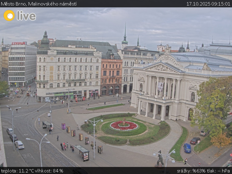 Město Brno - Malinovského náměstí - 17.10.2025 v 09:15 Město Brno - Malinovského náměstí - 17.10.2025 v 09:15