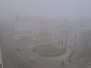 Město Brno - Malinovského náměstí - 2.11.2025 v 06:45 Město Brno - Malinovského náměstí - 2.11.2025 v 06:45