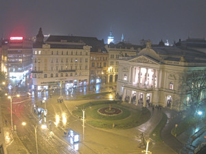 Město Brno - Malinovského náměstí - 2.11.2025 v 21:45 Město Brno - Malinovského náměstí - 2.11.2025 v 21:45