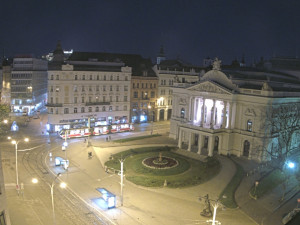 Město Brno - Malinovského náměstí - 4.11.2025 v 05:45 Město Brno - Malinovského náměstí - 4.11.2025 v 05:45