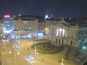 Město Brno - Malinovského náměstí - 4.11.2025 v 17:45 Město Brno - Malinovského náměstí - 4.11.2025 v 17:45