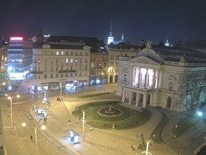 Město Brno - Malinovského náměstí - 4.11.2025 v 20:30 Město Brno - Malinovského náměstí - 4.11.2025 v 20:30