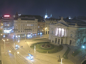 Město Brno - Malinovského náměstí - 4.11.2025 v 21:00 Město Brno - Malinovského náměstí - 4.11.2025 v 21:00