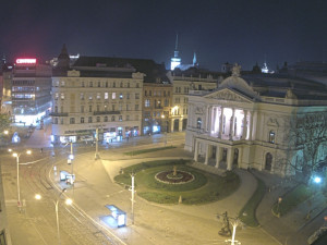 Město Brno - Malinovského náměstí - 4.11.2025 v 21:30 Město Brno - Malinovského náměstí - 4.11.2025 v 21:30