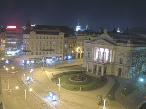 Město Brno - Malinovského náměstí - 4.11.2025 v 22:15 Město Brno - Malinovského náměstí - 4.11.2025 v 22:15