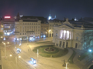 Město Brno - Malinovského náměstí - 4.11.2025 v 22:45 Město Brno - Malinovského náměstí - 4.11.2025 v 22:45