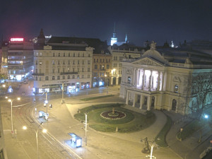 Město Brno - Malinovského náměstí - 4.11.2025 v 23:15 Město Brno - Malinovského náměstí - 4.11.2025 v 23:15