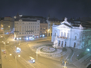 Město Brno - Malinovského náměstí - 5.1.2026 v 03:45 Město Brno - Malinovského náměstí - 5.1.2026 v 03:45