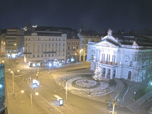 Město Brno - Malinovského náměstí - 5.1.2026 v 04:15 Město Brno - Malinovského náměstí - 5.1.2026 v 04:15