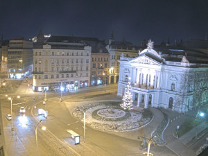 Město Brno - Malinovského náměstí - 5.1.2026 v 04:30 Město Brno - Malinovského náměstí - 5.1.2026 v 04:30