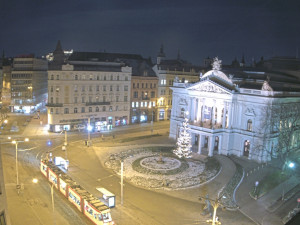 Město Brno - Malinovského náměstí - 5.1.2026 v 06:30 Město Brno - Malinovského náměstí - 5.1.2026 v 06:30