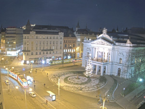Město Brno - Malinovského náměstí - 5.1.2026 v 06:45 Město Brno - Malinovského náměstí - 5.1.2026 v 06:45