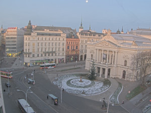 Město Brno - Malinovského náměstí - 5.1.2026 v 07:45 Město Brno - Malinovského náměstí - 5.1.2026 v 07:45