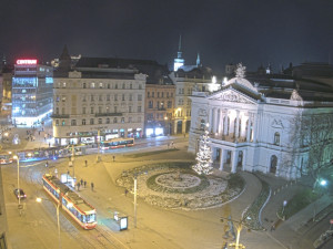 Město Brno - Malinovského náměstí - 5.1.2026 v 17:45 Město Brno - Malinovského náměstí - 5.1.2026 v 17:45