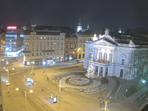 Město Brno - Malinovského náměstí - 5.1.2026 v 20:15 Město Brno - Malinovského náměstí - 5.1.2026 v 20:15