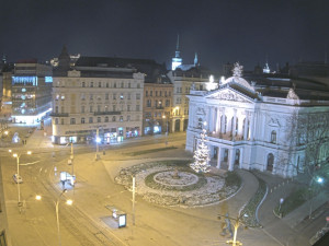 Město Brno - Malinovského náměstí - 5.1.2026 v 21:45 Město Brno - Malinovského náměstí - 5.1.2026 v 21:45