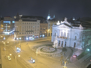 Město Brno - Malinovského náměstí - 5.1.2026 v 22:15 Město Brno - Malinovského náměstí - 5.1.2026 v 22:15