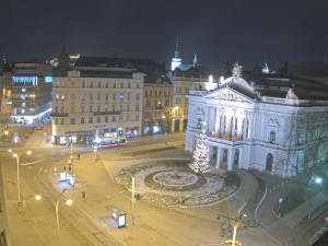 Město Brno - Malinovského náměstí - 5.1.2026 v 22:30 Město Brno - Malinovského náměstí - 5.1.2026 v 22:30