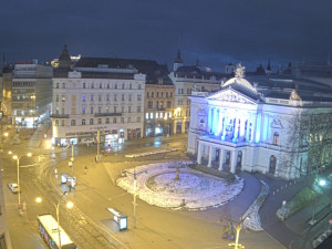 Město Brno - Malinovského náměstí - 18.2.2026 v 06:15 Město Brno - Malinovského náměstí - 18.2.2026 v 06:15
