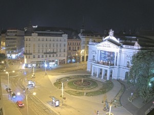 Stadt Brünn - Malinowski-Platz - 1.8.2026 v 01:45 Stadt Brünn - Malinowski-Platz - 1.8.2026 v 01:45