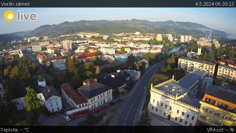 Město Vsetín - Vsetín zámek - 4.5.2024 v 06:30