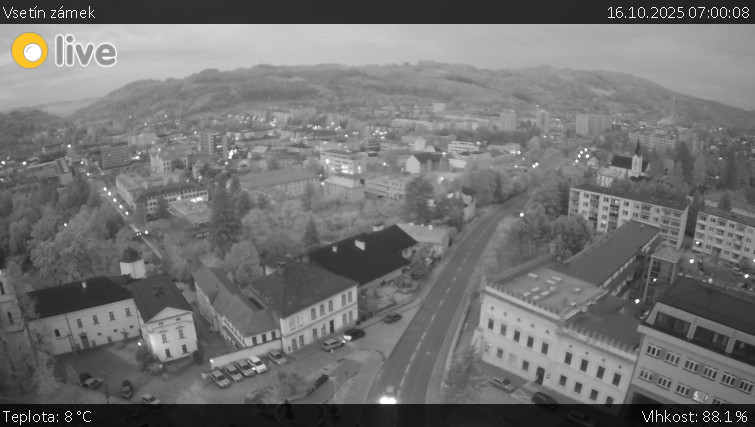 Město Vsetín - Vsetín zámek - 16.10.2025 v 07:00 Město Vsetín - Vsetín zámek - 16.10.2025 v 07:00