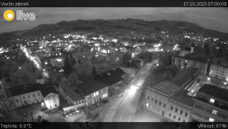 Město Vsetín - Vsetín zámek - 17.10.2025 v 07:00 Město Vsetín - Vsetín zámek - 17.10.2025 v 07:00