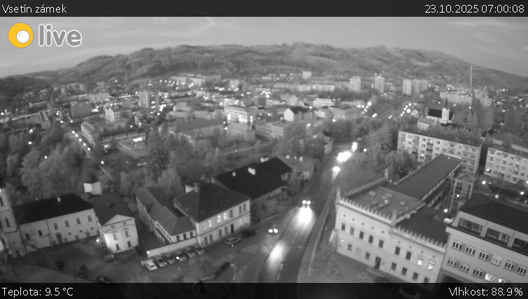 Město Vsetín - Vsetín zámek - 23.10.2025 v 07:00 Město Vsetín - Vsetín zámek - 23.10.2025 v 07:00