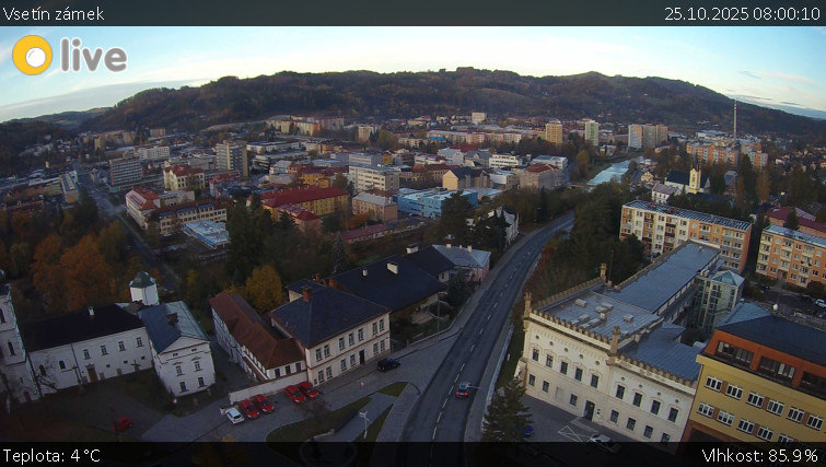 Město Vsetín - Vsetín zámek - 25.10.2025 v 08:00 Město Vsetín - Vsetín zámek - 25.10.2025 v 08:00