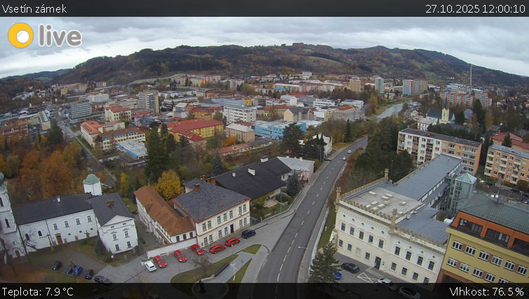 Město Vsetín - Vsetín zámek - 27.10.2025 v 12:00 Město Vsetín - Vsetín zámek - 27.10.2025 v 12:00