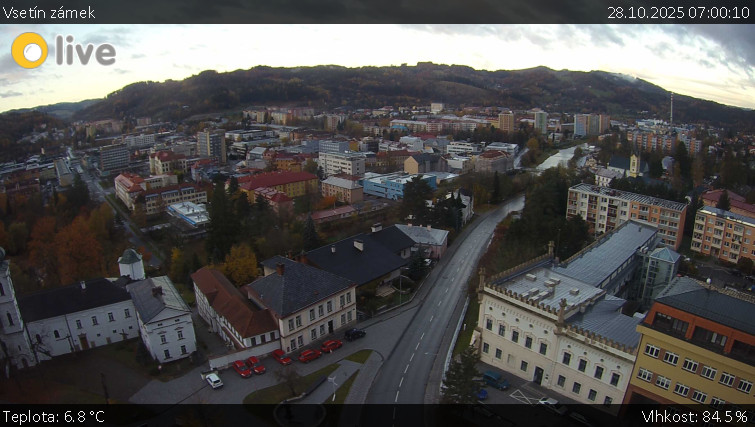 Město Vsetín - Vsetín zámek - 28.10.2025 v 07:00 Město Vsetín - Vsetín zámek - 28.10.2025 v 07:00