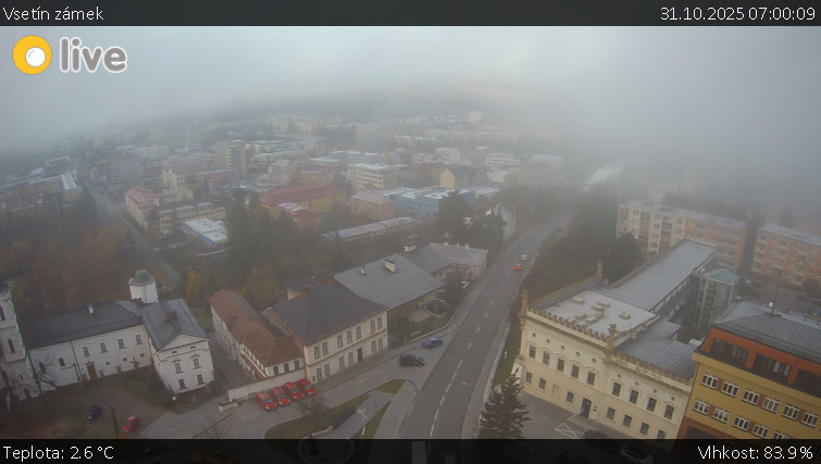 Město Vsetín - Vsetín zámek - 31.10.2025 v 07:00 Město Vsetín - Vsetín zámek - 31.10.2025 v 07:00