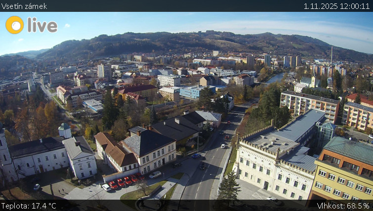 Město Vsetín - Vsetín zámek - 1.11.2025 v 12:00 Město Vsetín - Vsetín zámek - 1.11.2025 v 12:00