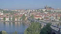 Pražský hrad, Karlův most, Vltava