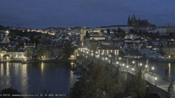 Pražský hrad, Karlův most, Vltava