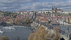 Pražský hrad, Karlův most, Vltava