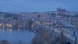 Pražský hrad, Karlův most, Vltava