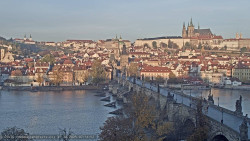 Pražský hrad, Karlův most, Vltava