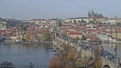 Pražský hrad, Karlův most, Vltava