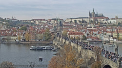Pražský hrad, Karlův most, Vltava