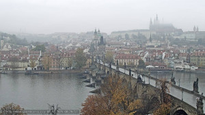 Město Praha - Pražský hrad, Karlův most, Vltava - 2.11.2025 v 08:30 Město Praha - Pražský hrad, Karlův most, Vltava - 2.11.2025 v 08:30