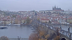 Město Praha - Pražský hrad, Karlův most, Vltava - 2.11.2025 v 16:15 Město Praha - Pražský hrad, Karlův most, Vltava - 2.11.2025 v 16:15