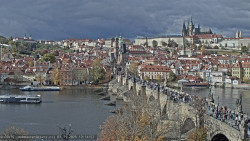 Pražský hrad, Karlův most, Vltava