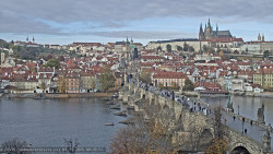 Pražský hrad, Karlův most, Vltava