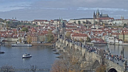 Pražský hrad, Karlův most, Vltava