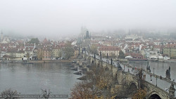 Pražský hrad, Karlův most, Vltava