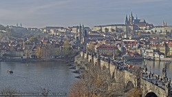 Pražský hrad, Karlův most, Vltava