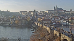 Pražský hrad, Karlův most, Vltava